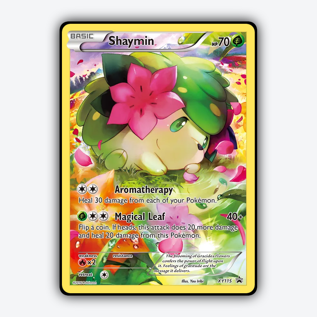 Shaymin #115 - XY Black Star Promos Set - Card Rug