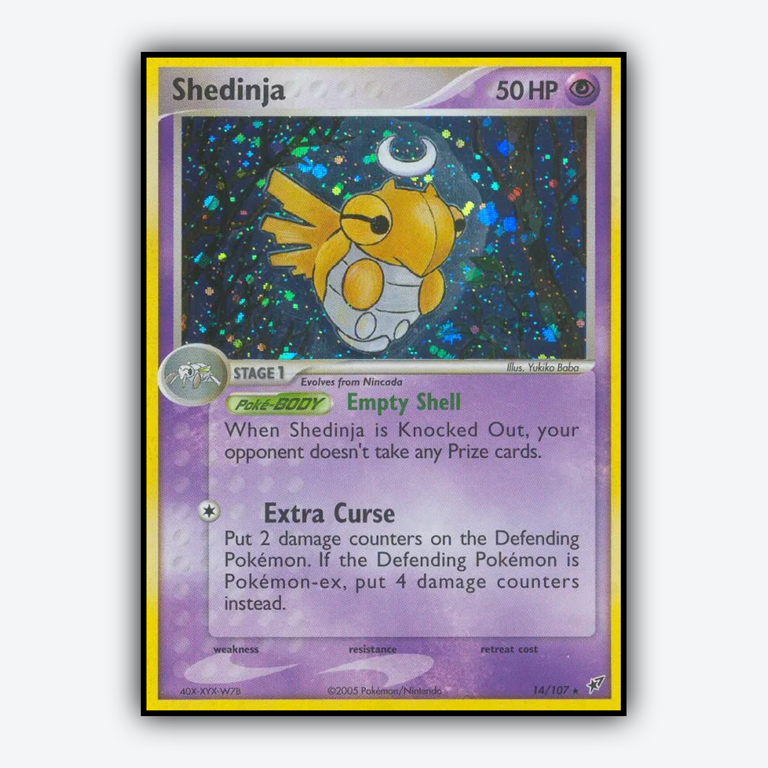 Shedinja 014/107 - Deoxys Set - Card Rug