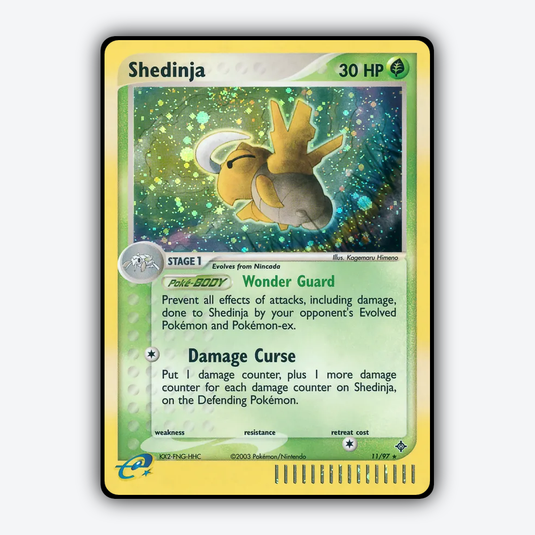 Shedinja 011/97 - Dragon Set - Card Rug