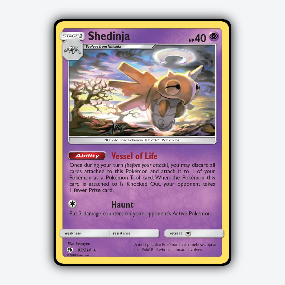 Shedinja 095/214 - Lost Thunder Set - Card Rug