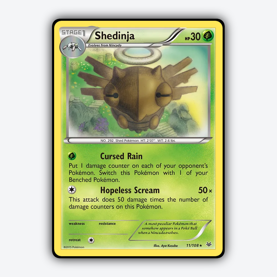 Shedinja 011/108 - Roaring Skies Set - Card Rug