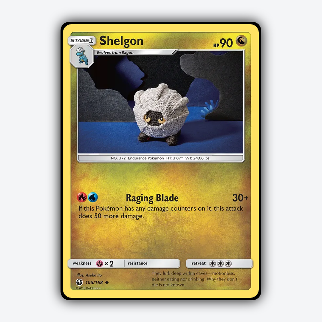 Shelgon 105/168 - Celestial Storm Set - Card Rug