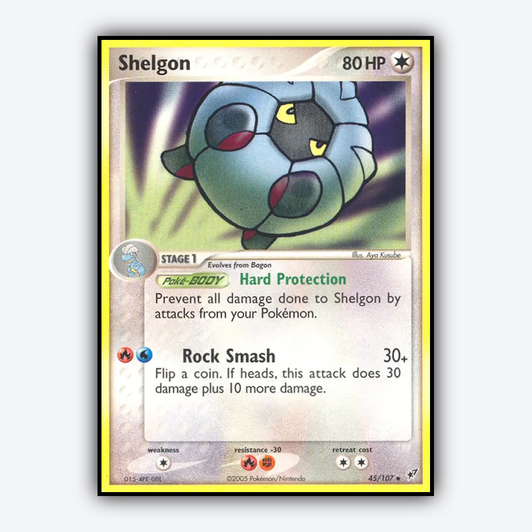 Shelgon 045/107 - Deoxys Set - Card Rug