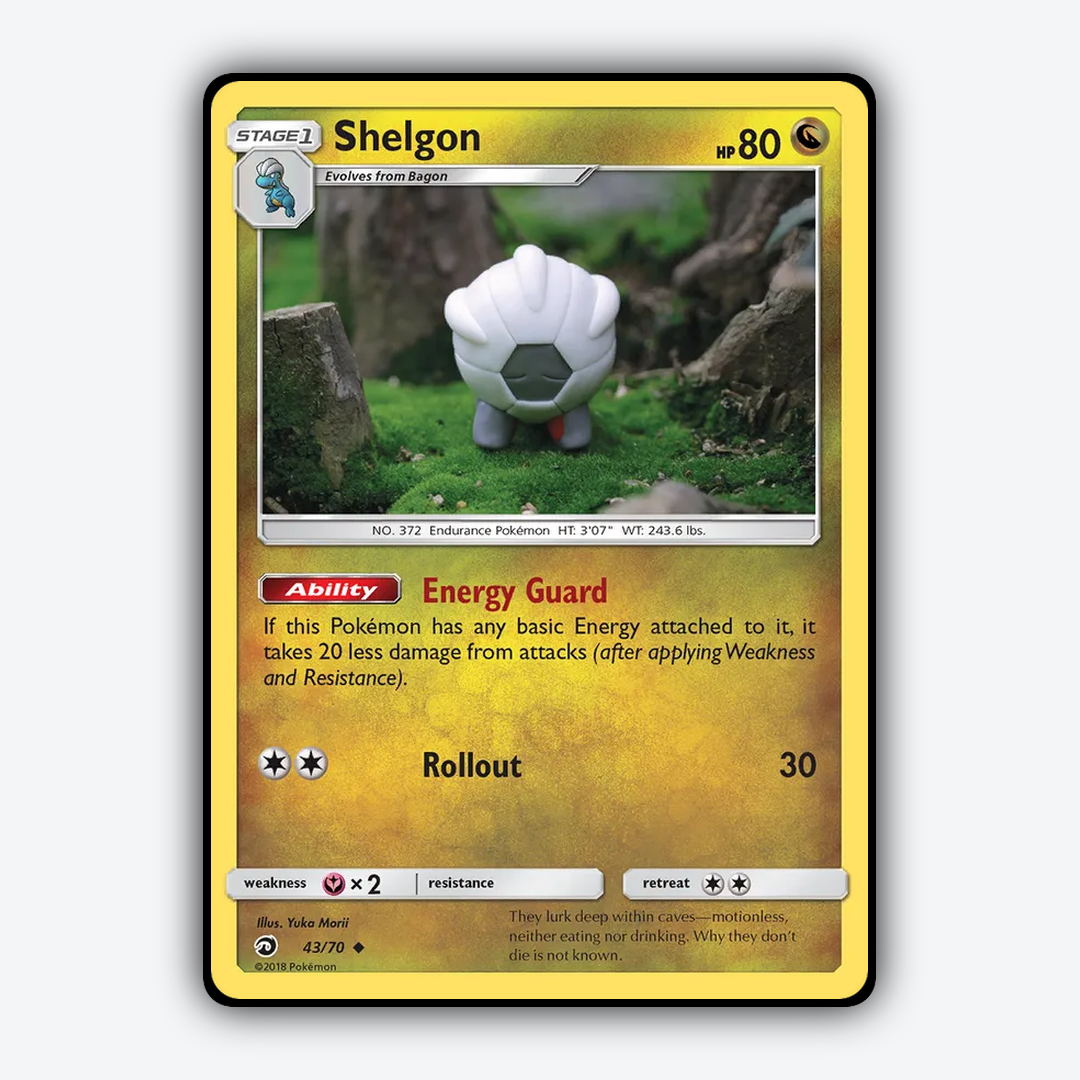 Shelgon 043/70 - Dragon Majesty Set - Card Rug