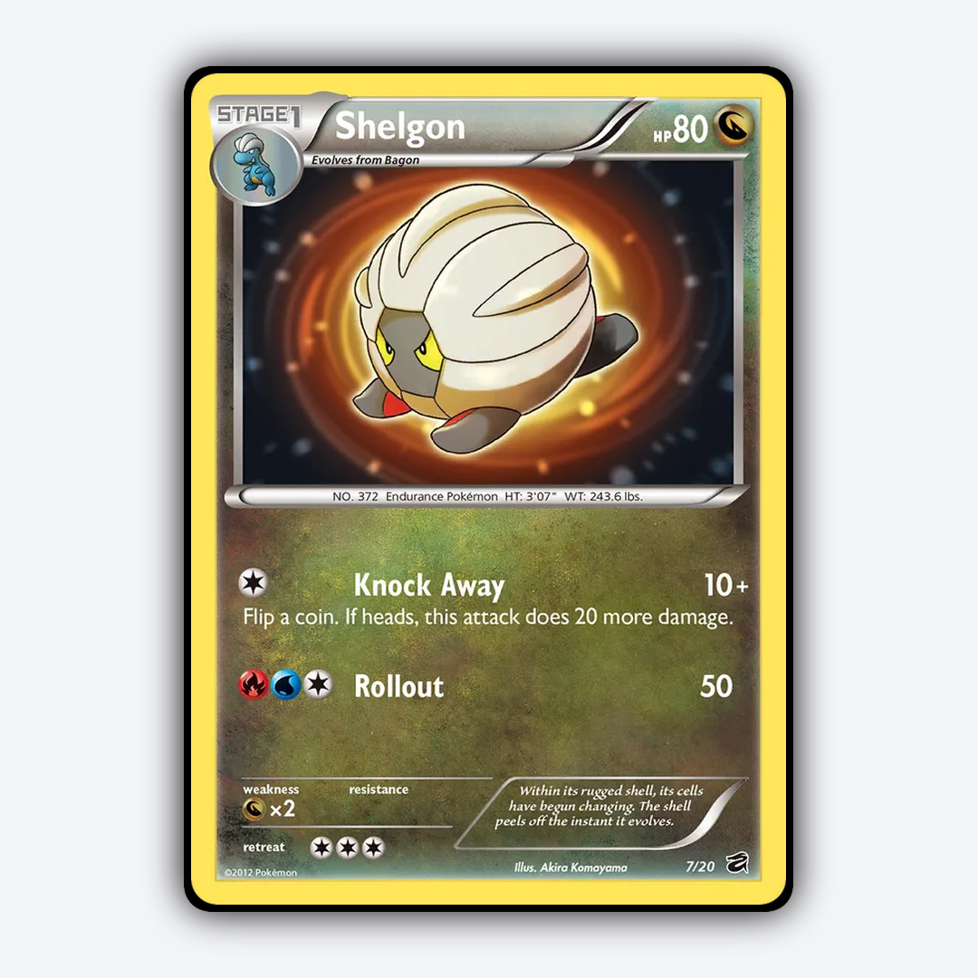 Shelgon 007/20 - Dragon Vault Set - Card Rug