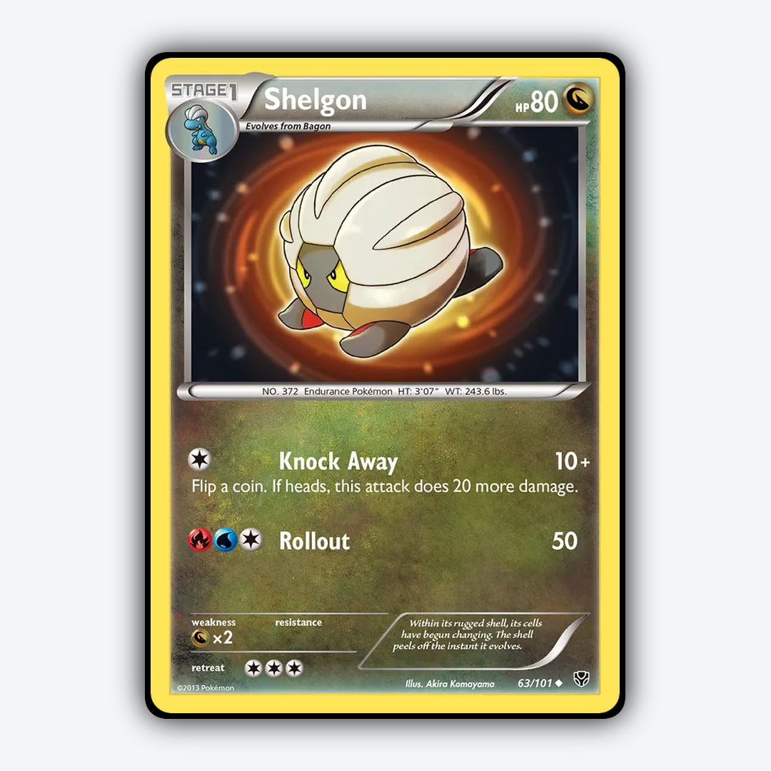 Shelgon 063/101 - Plasma Blast Set - Card Rug