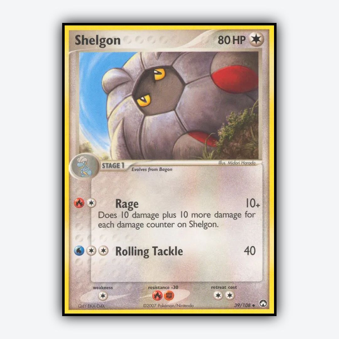 Shelgon 039/108 - Power Keepers Set - Card Rug