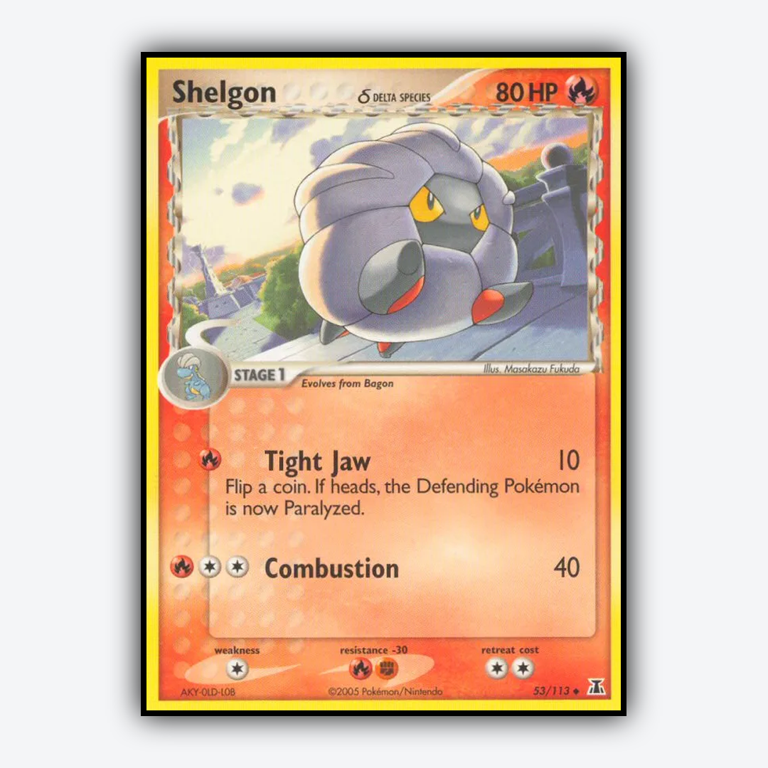 Shelgon δ 053/113 - Delta Species Set - Card Rug
