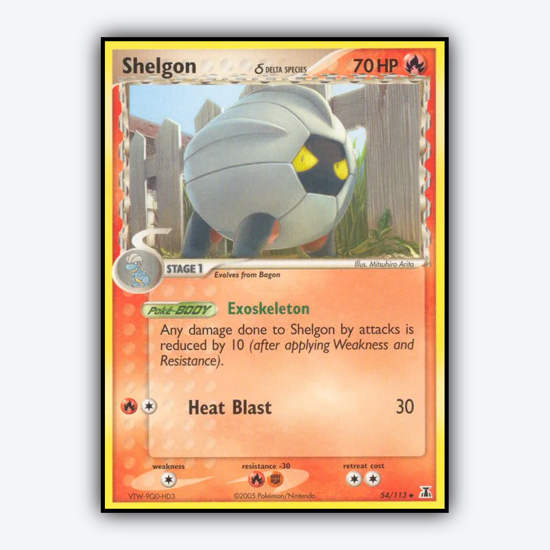 Shelgon δ 054/113 - Delta Species Set - Card Rug