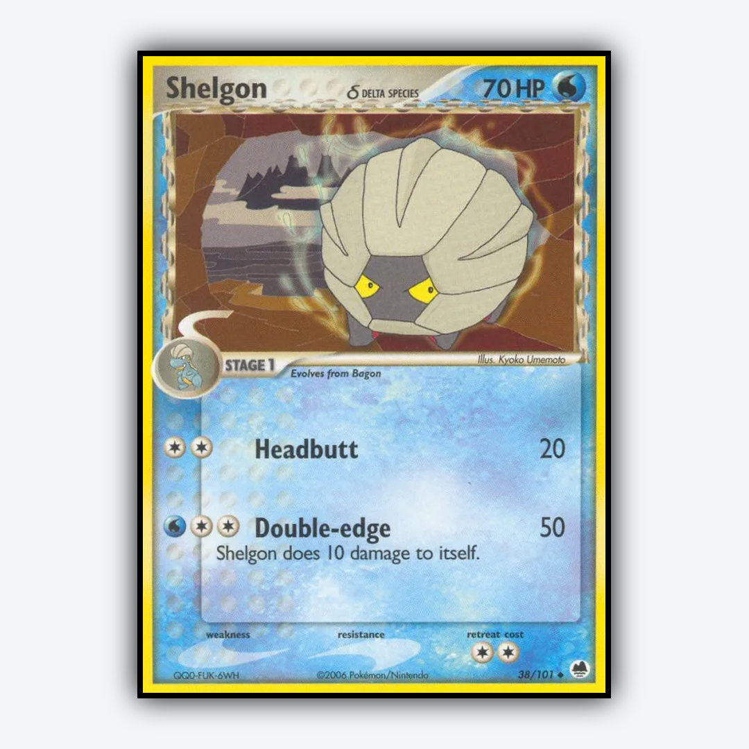 Shelgon δ 038/101 - Dragon Frontiers Set - Card Rug