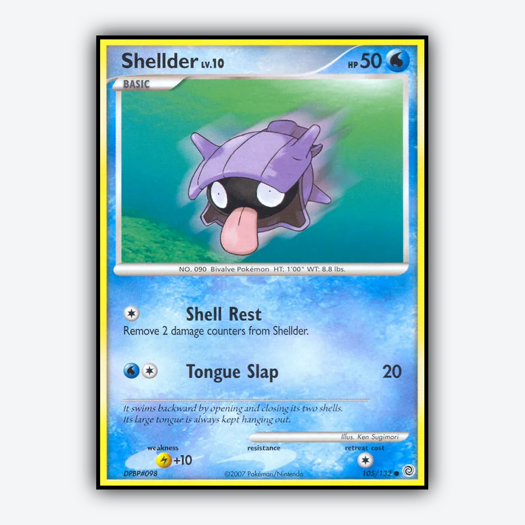 Shellder 105/132 - Secret Wonders Set - Card Rug