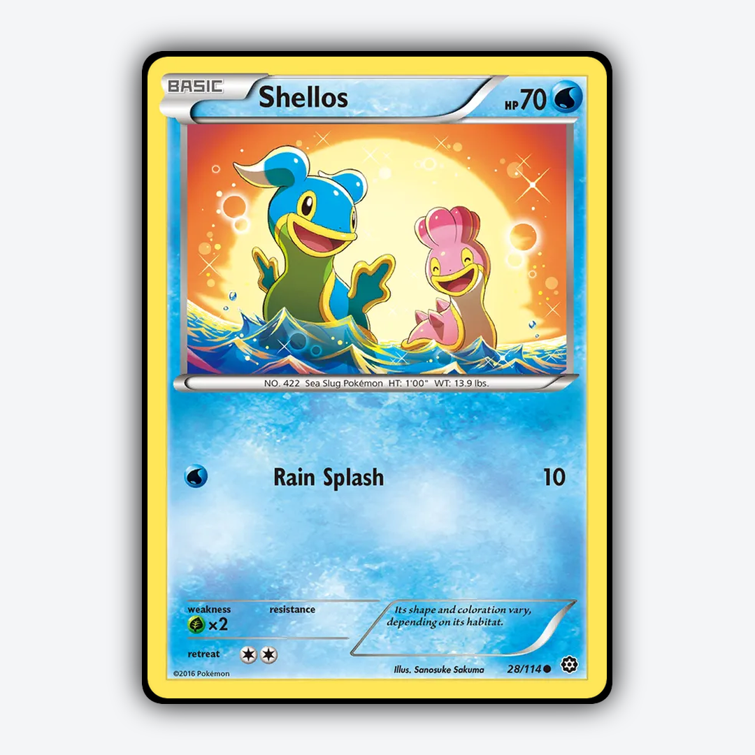 Shellos 028/114 - Steam Siege Set - Card Rug