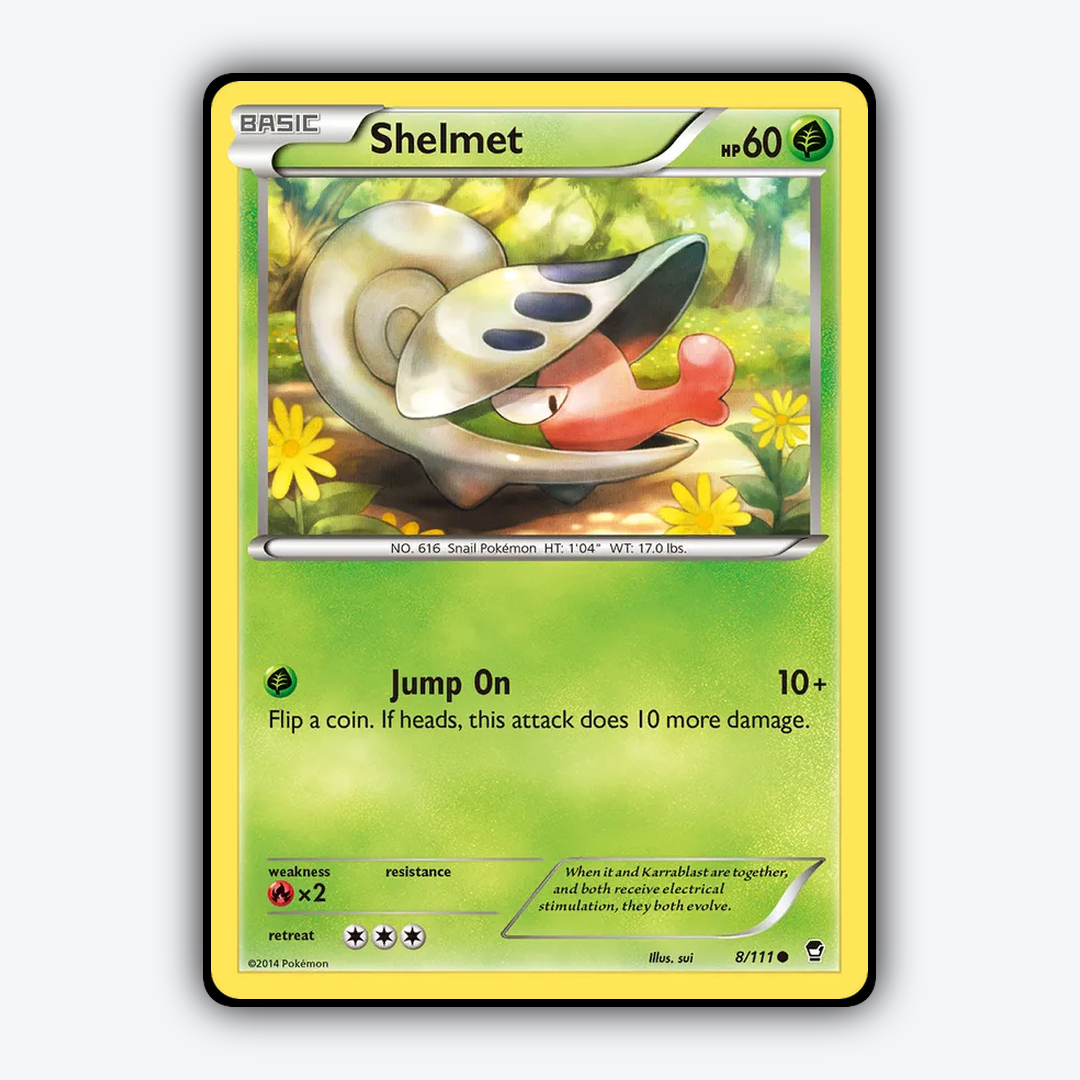 Shelmet 008/111 - Furious Fists Set - Card Rug