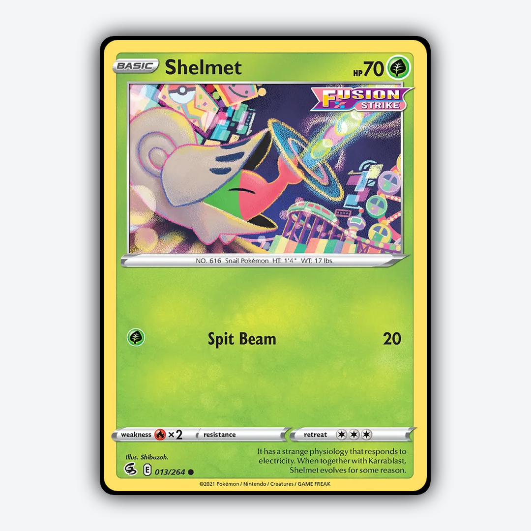 Shelmet 013/264 - Fusion Strike Set - Card Rug