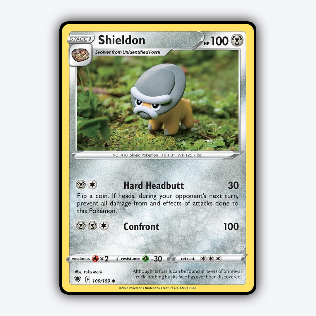 Shieldon 109/189 - Astral Radiance Set - Card Rug