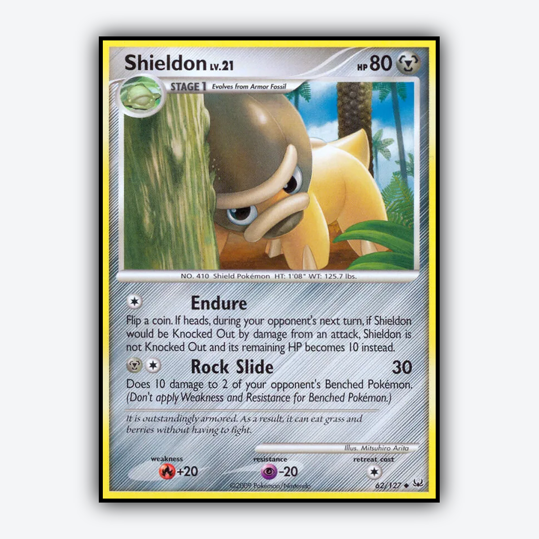 Shieldon 062/127 - Platinum Set - Card Rug