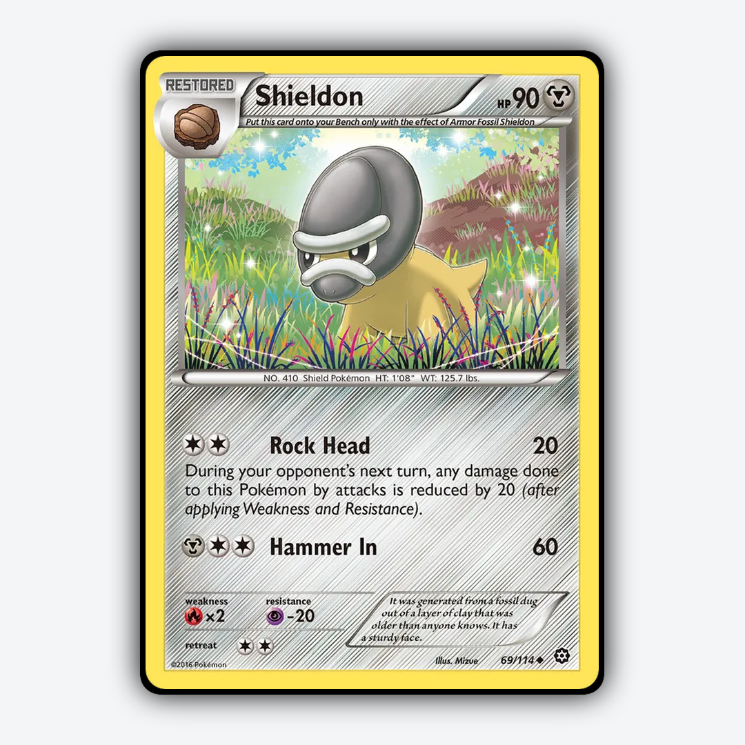 Shieldon 069/114 - Steam Siege Set - Card Rug