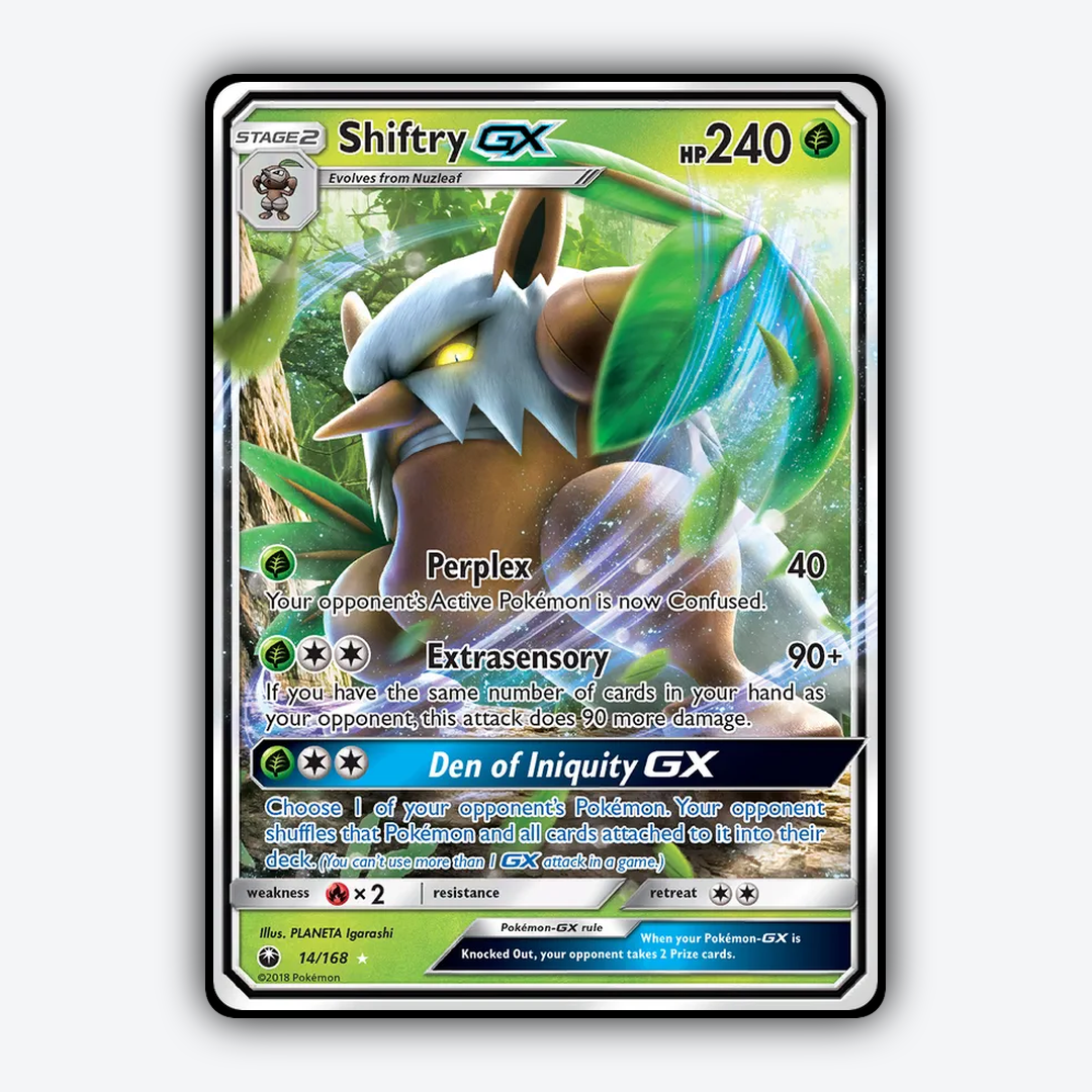 Shiftry-GX 014/168 - Celestial Storm Set - Card Rug