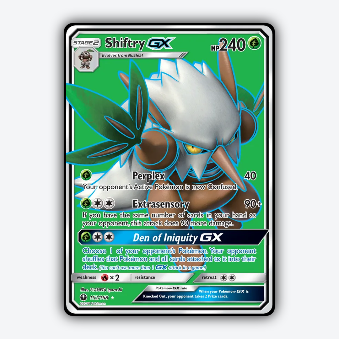 Shiftry-GX 152/168 - Celestial Storm Set - Card Rug
