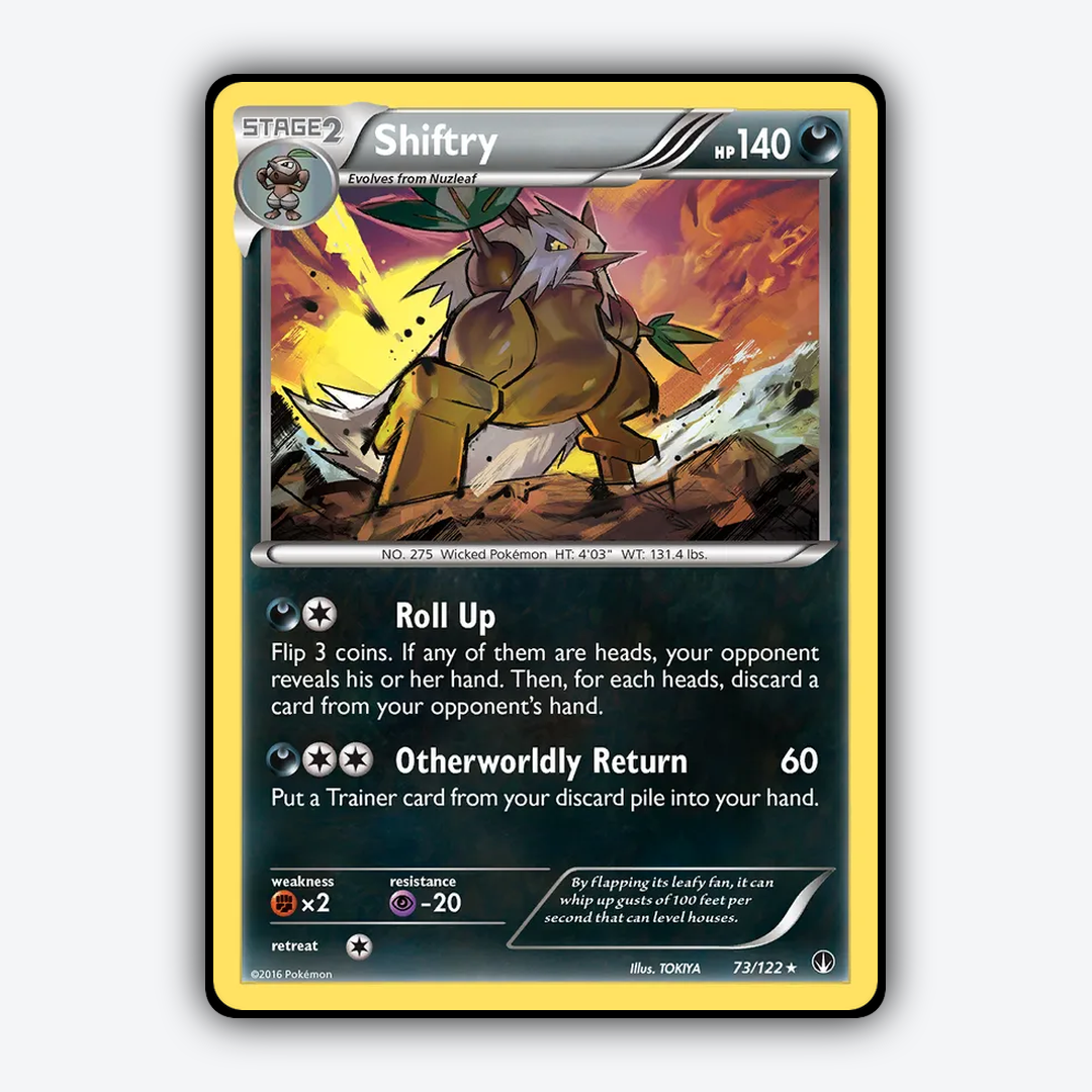 Shiftry 073/122 - BREAKpoint Set - Card Rug