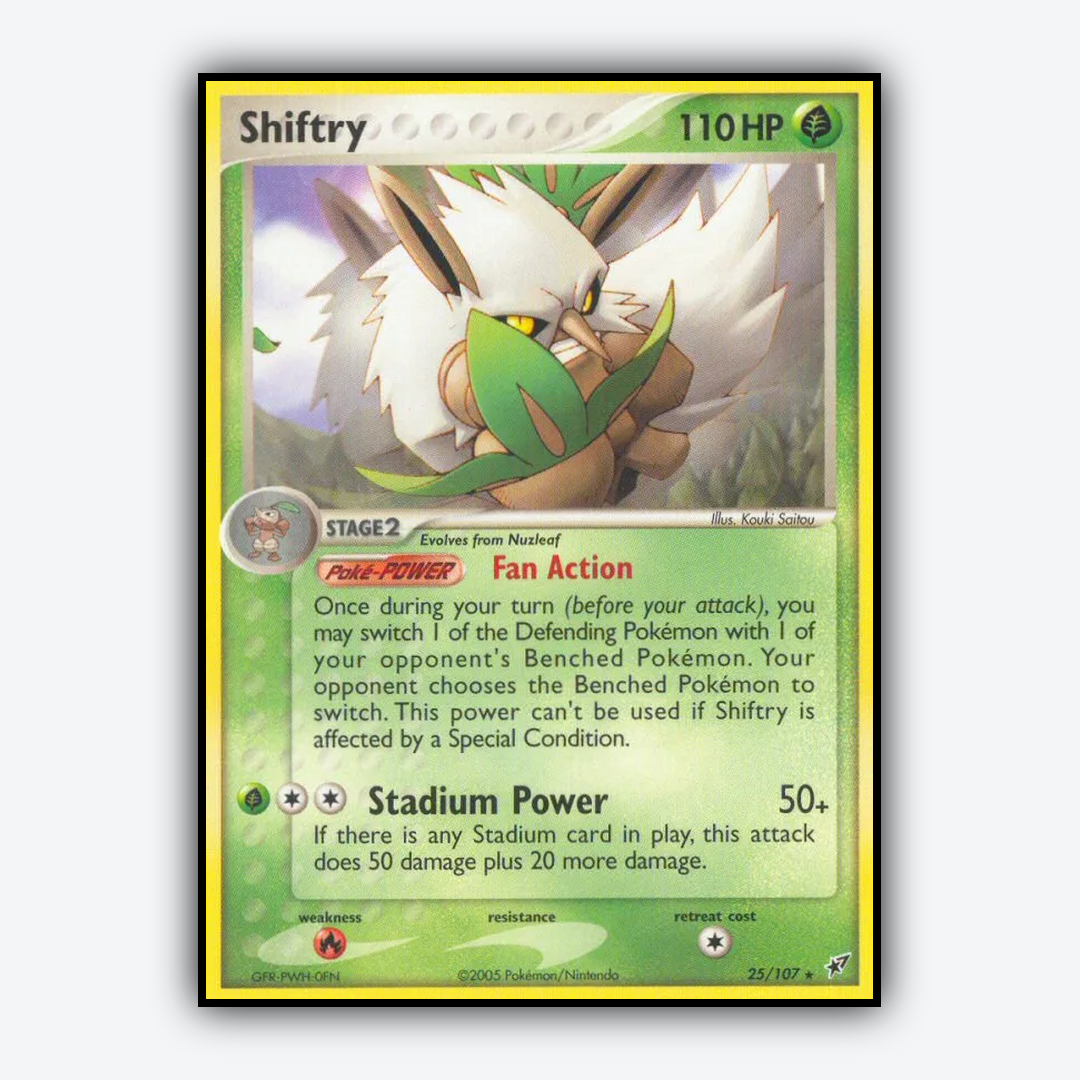 Shiftry 025/107 - Deoxys Set - Card Rug