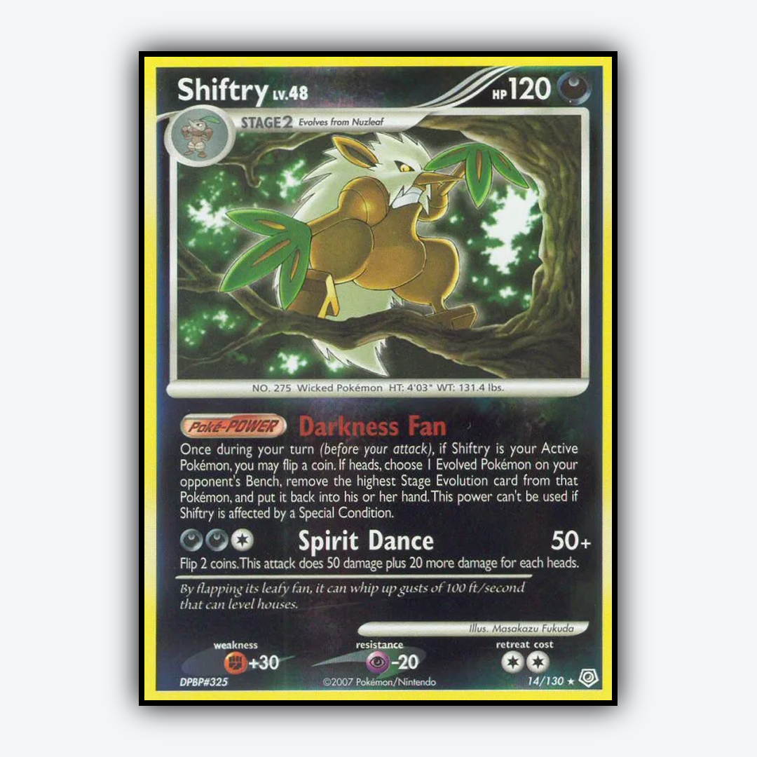 Shiftry 014/130 - Diamond & Pearl Set - Card Rug