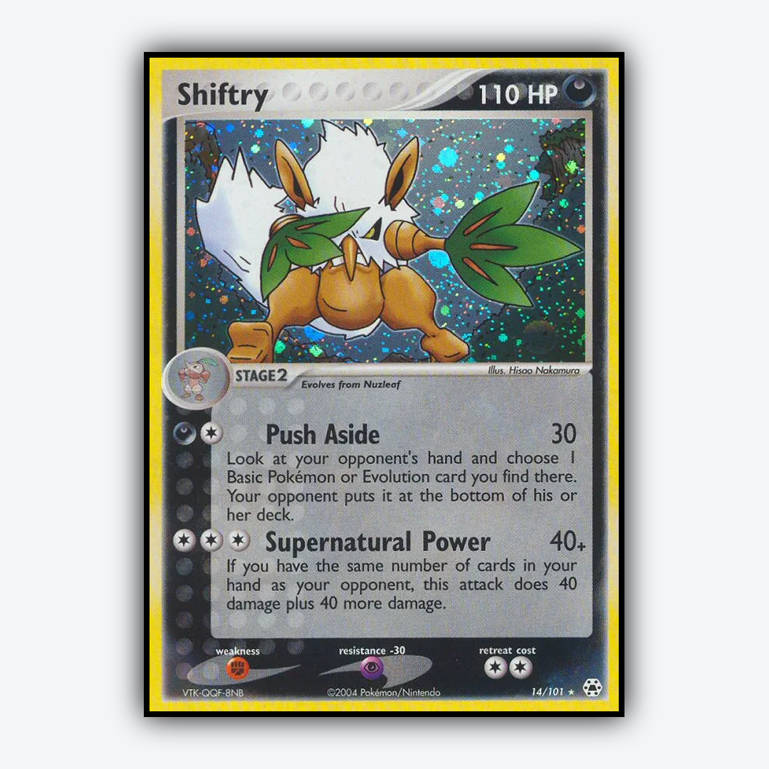 Shiftry 014/101 - Hidden Legends Set - Card Rug