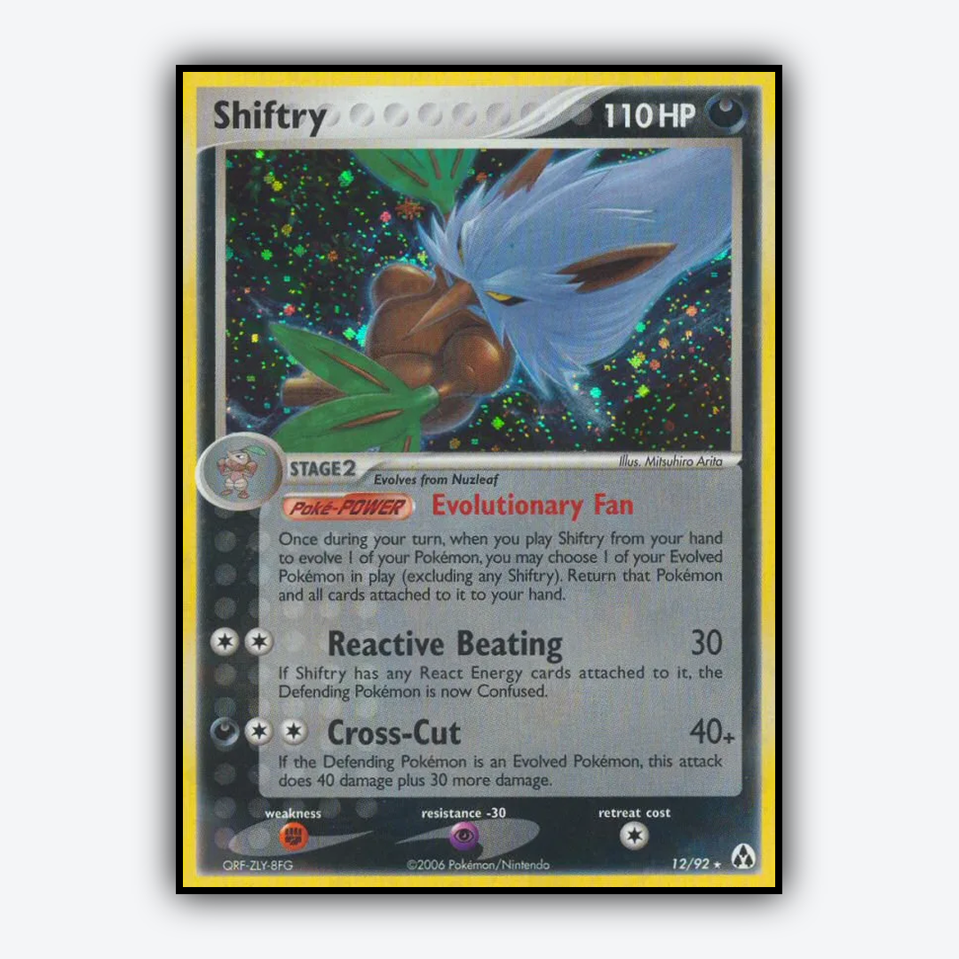 Shiftry 012/92 - Legend Maker Set - Card Rug
