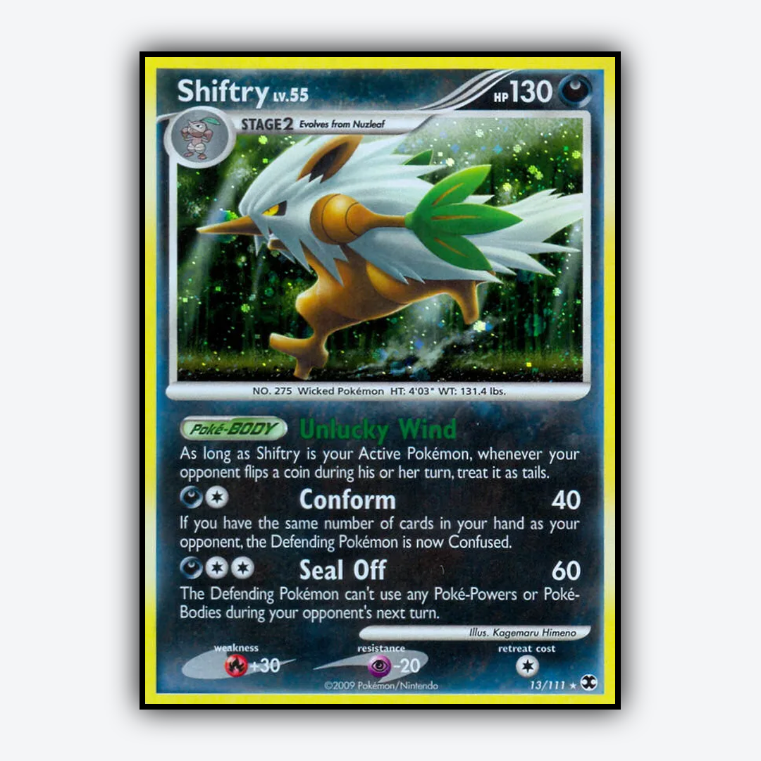 Shiftry 013/111 - Rising Rivals Set - Card Rug