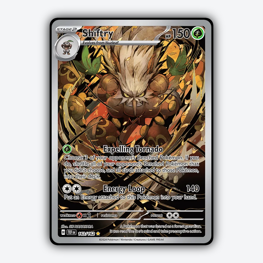 Shiftry 163/162 - Temporal Forces Set - Card Rug