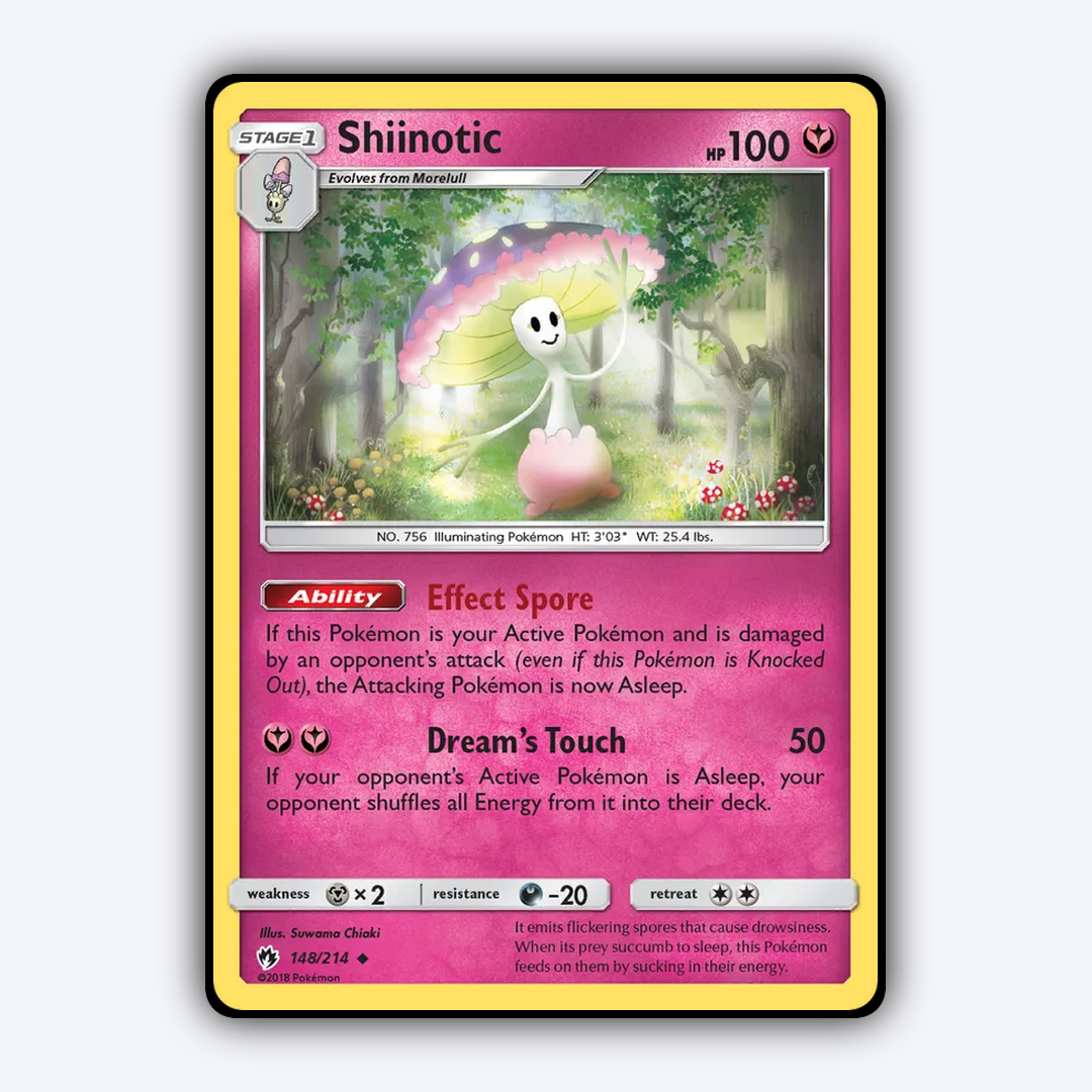 Shiinotic 148/214 - Lost Thunder Set - Card Rug