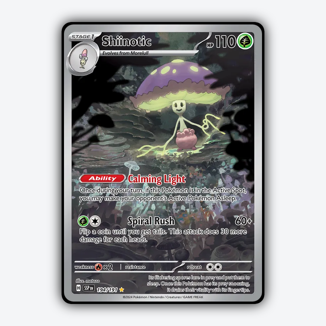 Shiinotic #194 - Surging Sparks Set - Card Rug