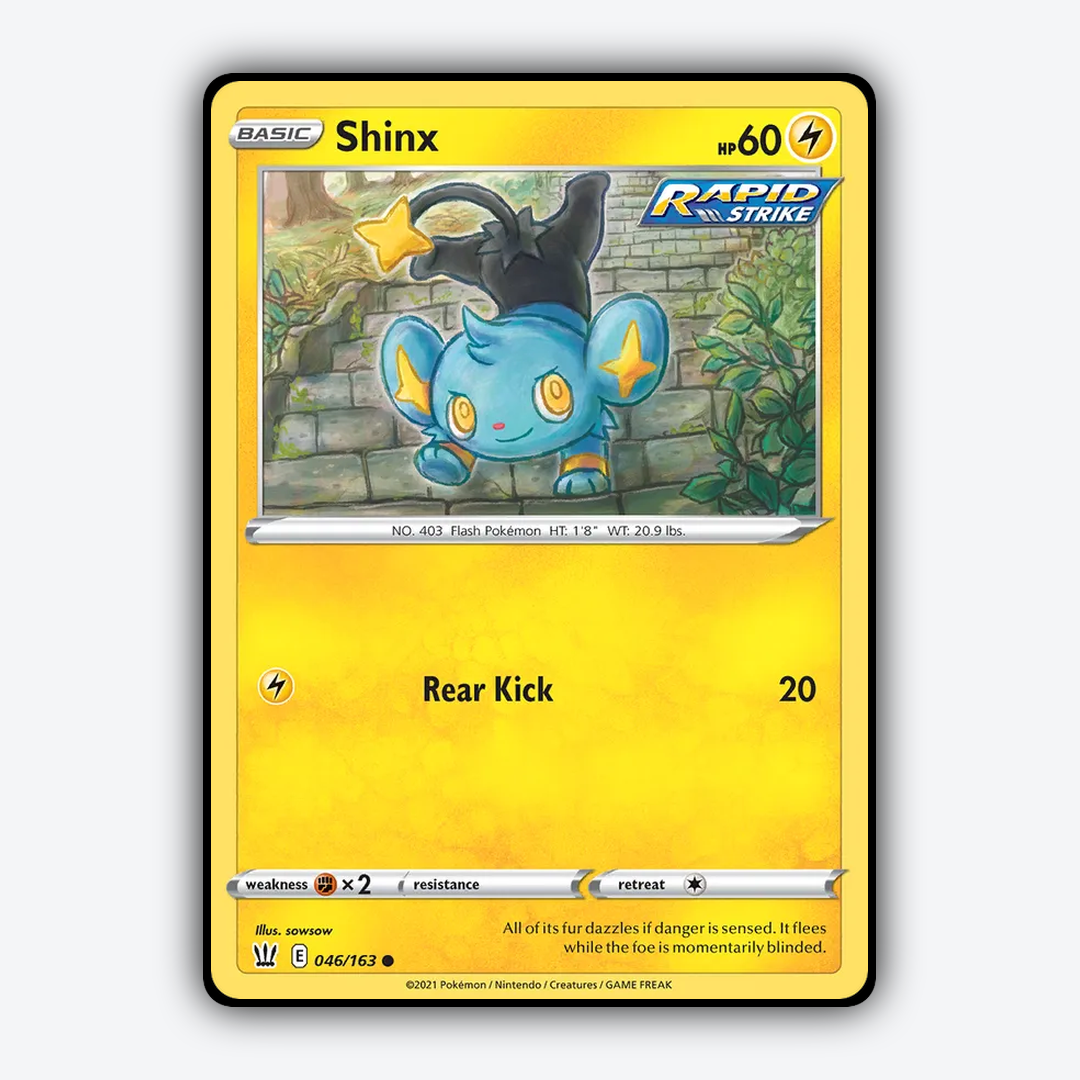 Shinx 046/163 - Battle Styles Set - Card Rug