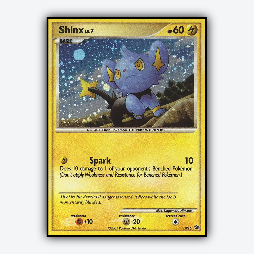Shinx DP015 - DP Black Star Promos Set - Card Rug