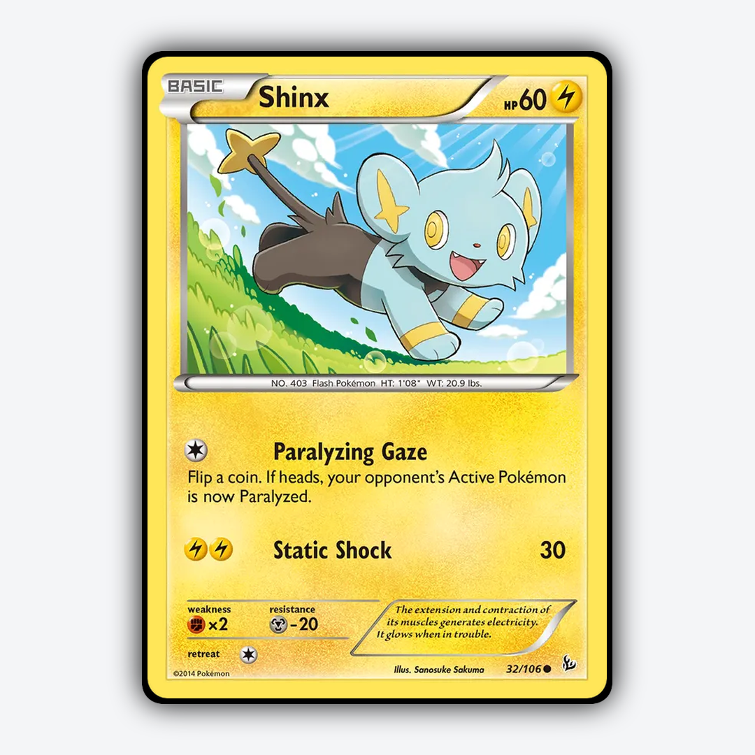 Shinx 032/106 - Flashfire Set - Card Rug