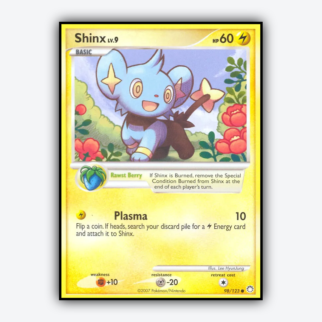 Shinx 098/123 - Mysterious Treasures Set - Card Rug