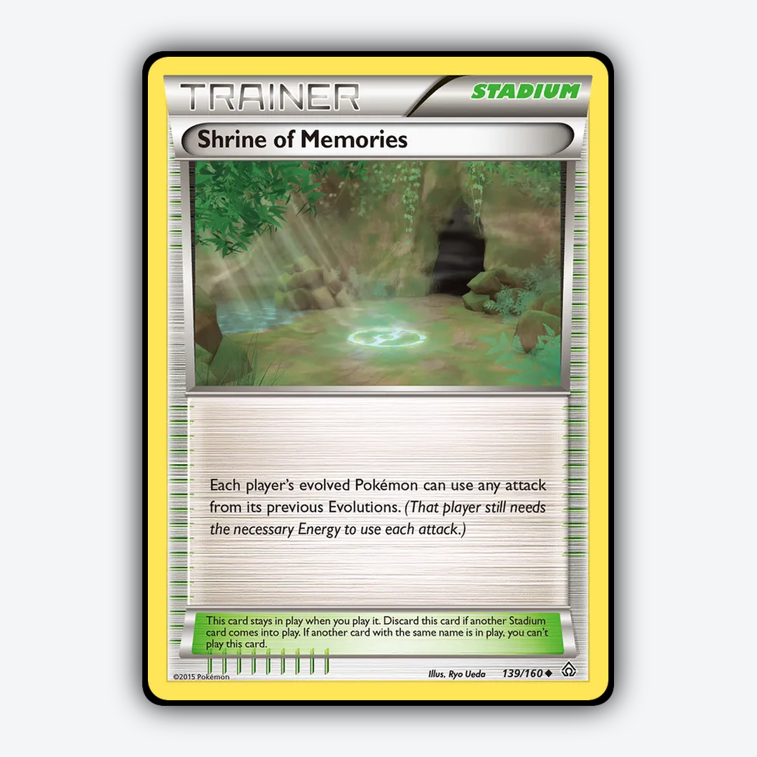 Shrine of Memories 139/160 - Primal Clash Set - Card Rug