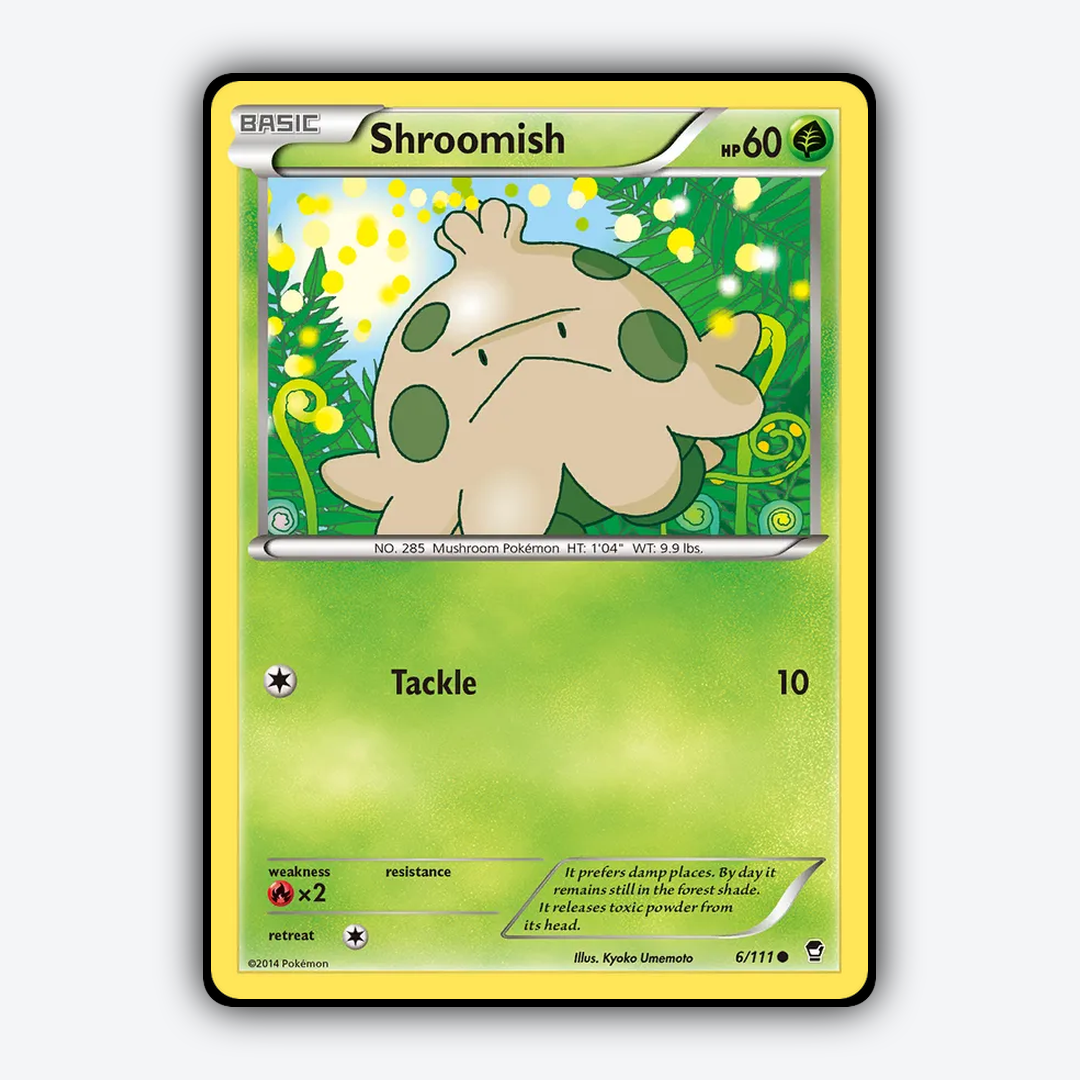 Shroomish 006/111 - Furious Fists Set - Card Rug