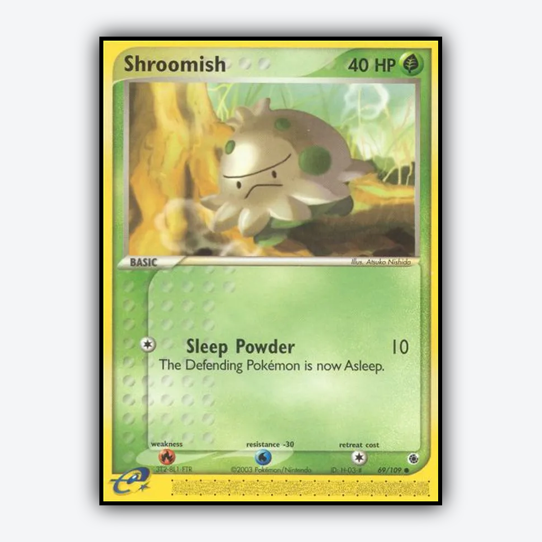 Shroomish 069/109 - Ruby & Sapphire Set - Card Rug