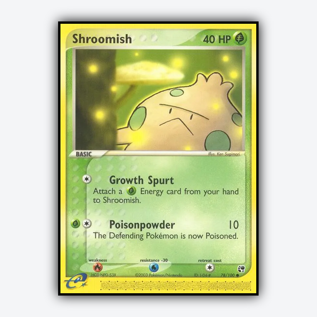 Shroomish 078/100 - Sandstorm Set - Card Rug