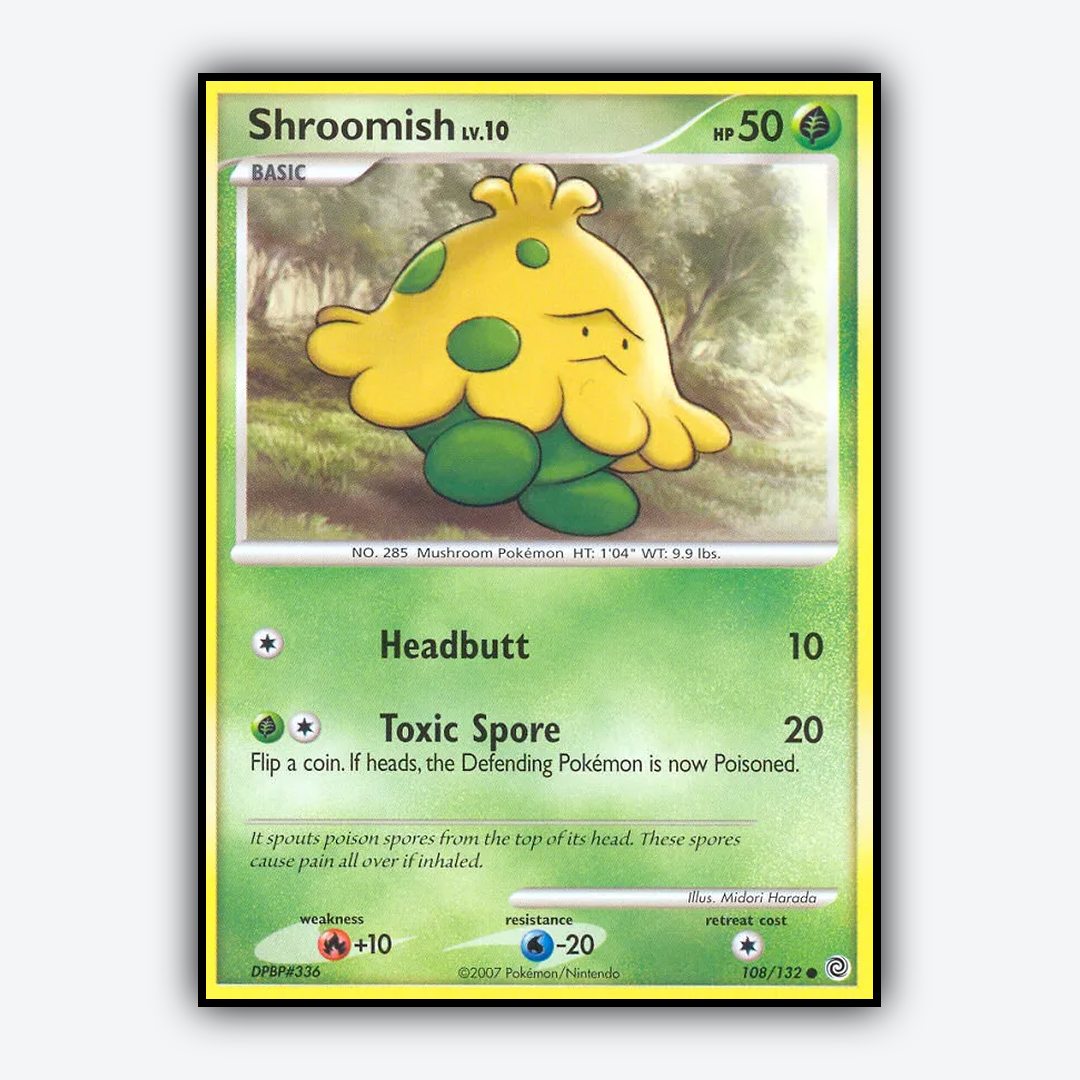 Shroomish 108/132 - Secret Wonders Set - Card Rug