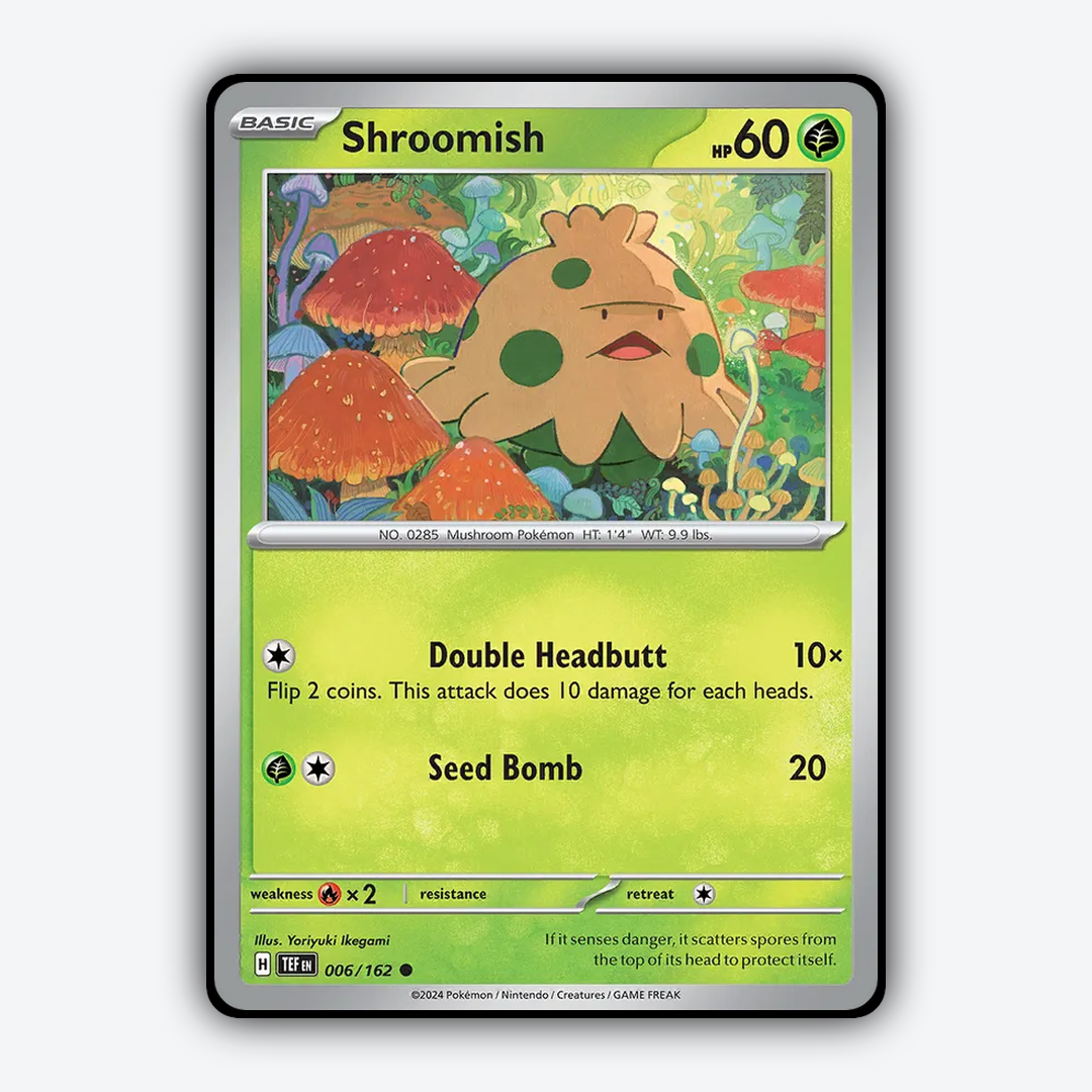 Shroomish 006/162 - Temporal Forces Set - Card Rug