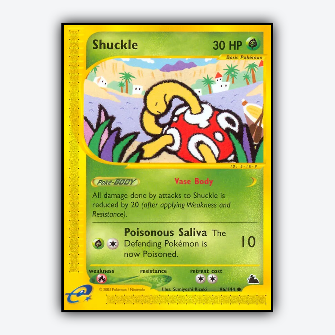 Shuckle 096/144 - Skyridge Set - Card Rug