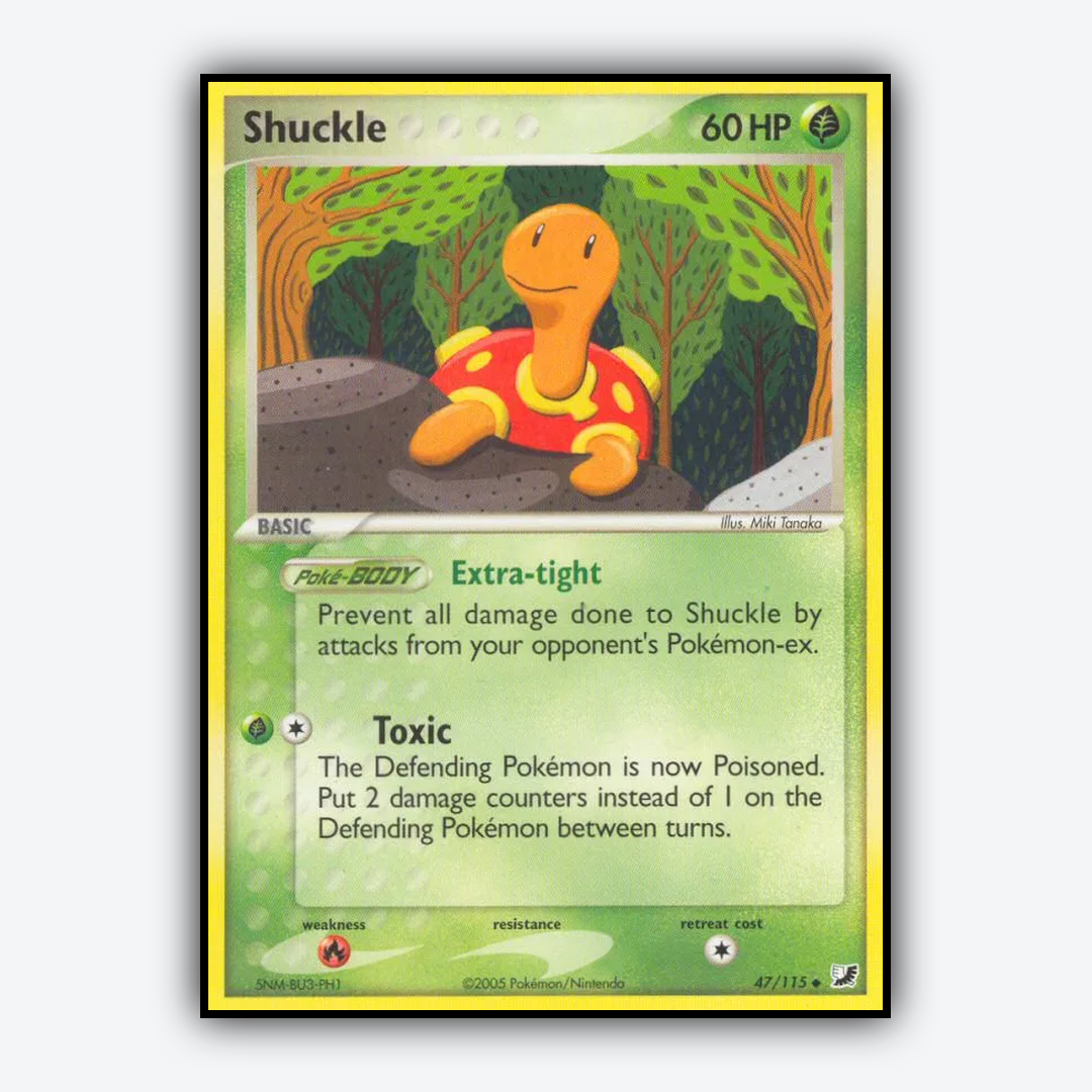 Shuckle 047/115 - Unseen Forces Set - Card Rug