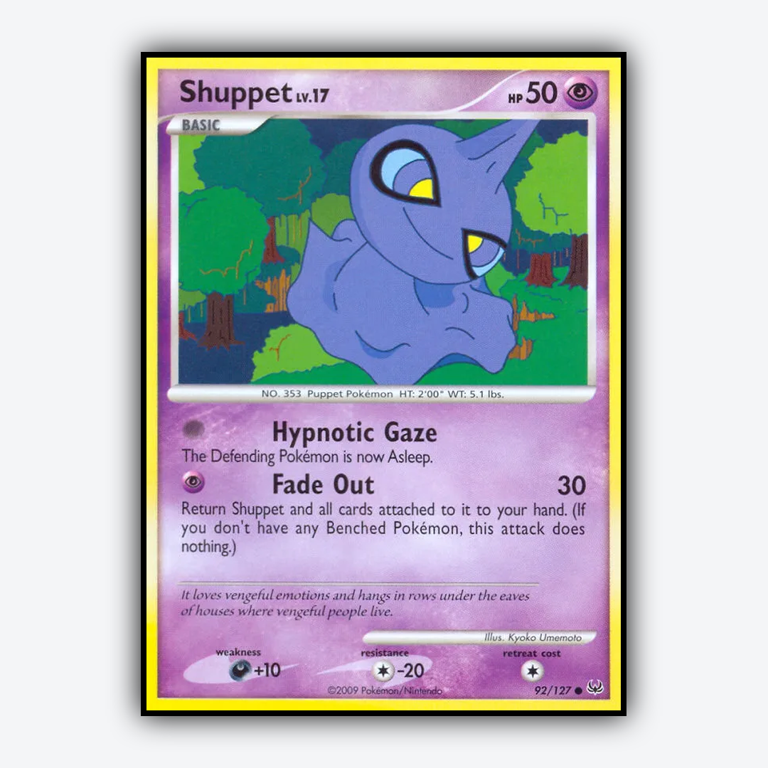 Shuppet 092/127 - Platinum Set - Card Rug