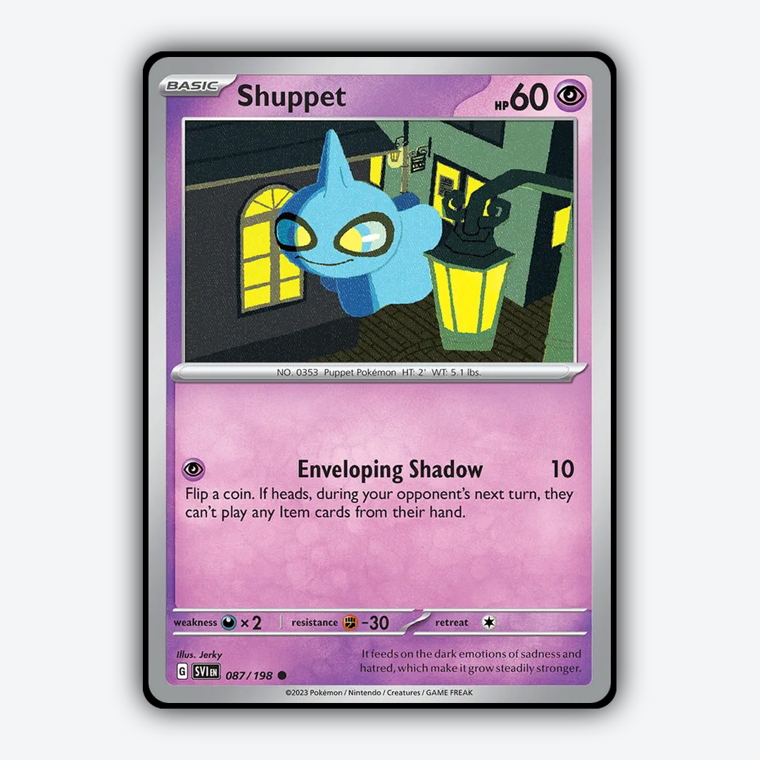 Shuppet 087/198 - Scarlet & Violet Set - Card Rug