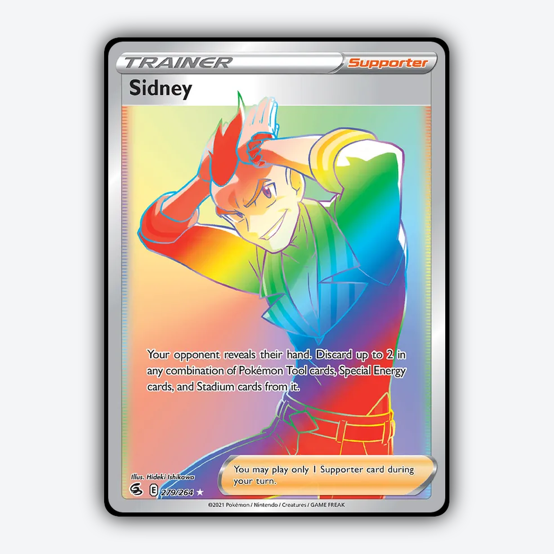 Sidney 279/264 - Fusion Strike Set - Card Rug