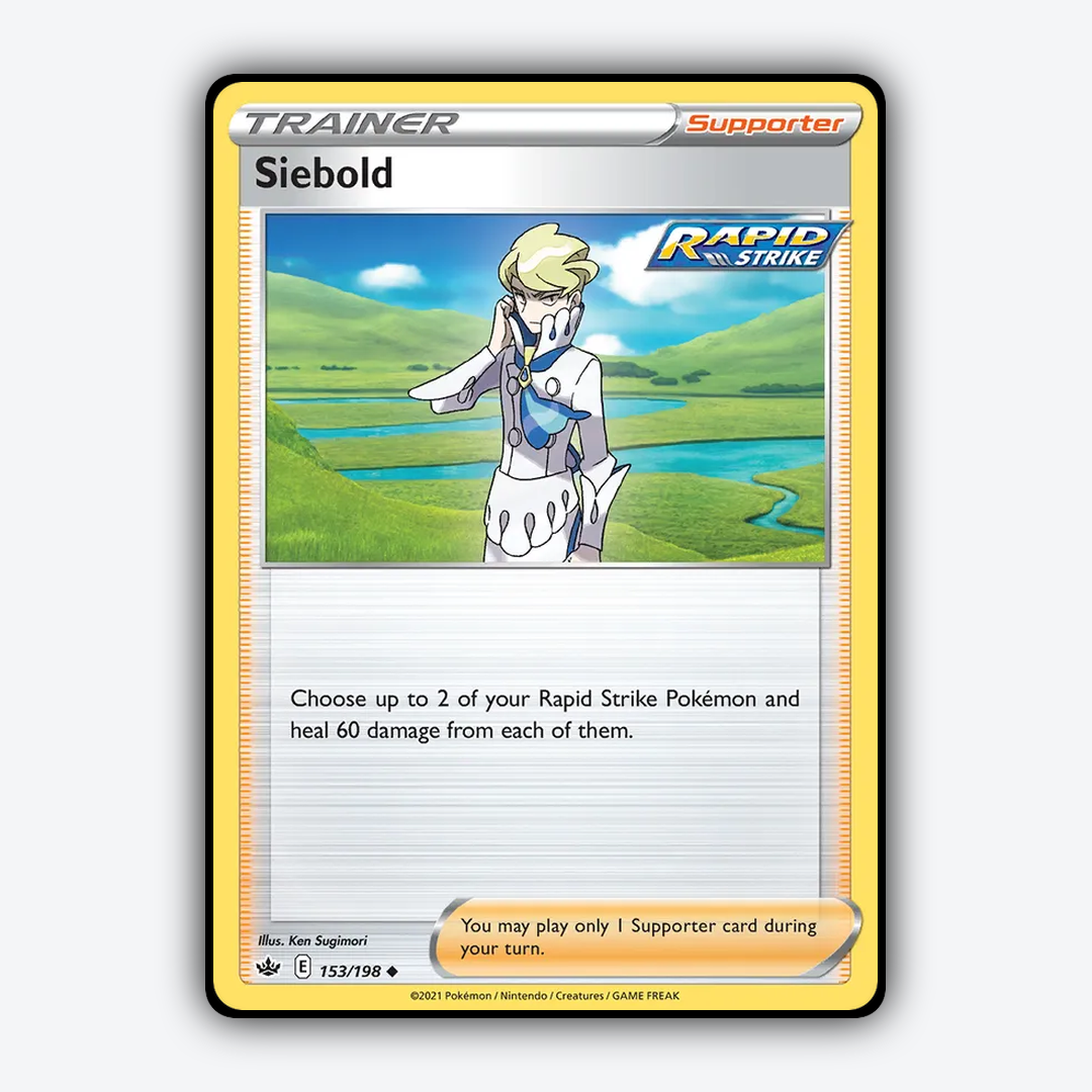 Siebold 153/198 - Chilling Reign Set - Card Rug