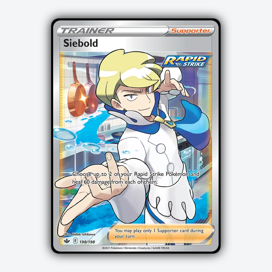 Siebold 198/198 - Chilling Reign Set - Card Rug