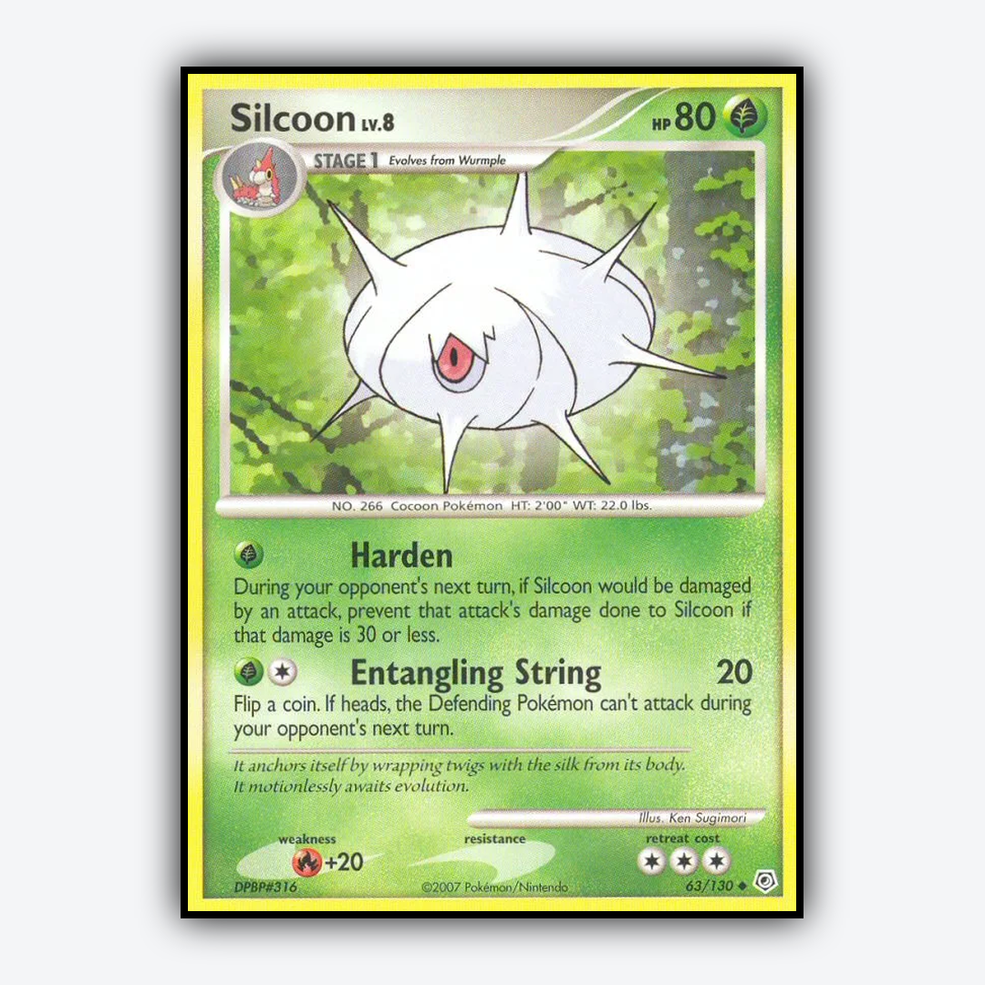 Silcoon 063/130 - Diamond & Pearl Set - Card Rug